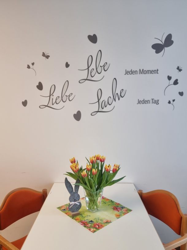 Wir sorgen für eine liebevolle Umgebung.