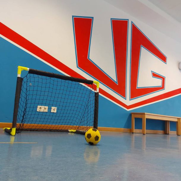 Sportlich unterwegs.