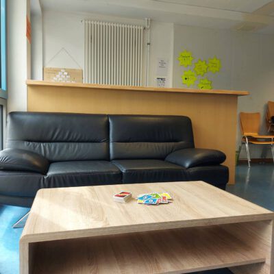 In gemütlicher Atmosphäre Zeit verbringen.